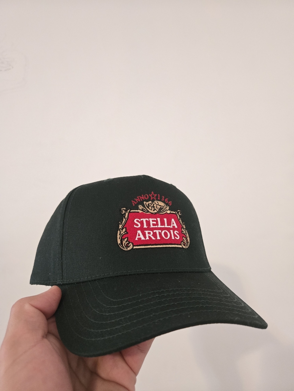 Stella Artois Dark Green Logo Baseball Cap